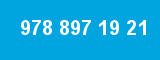 978 897 19 21 978 897 19 21